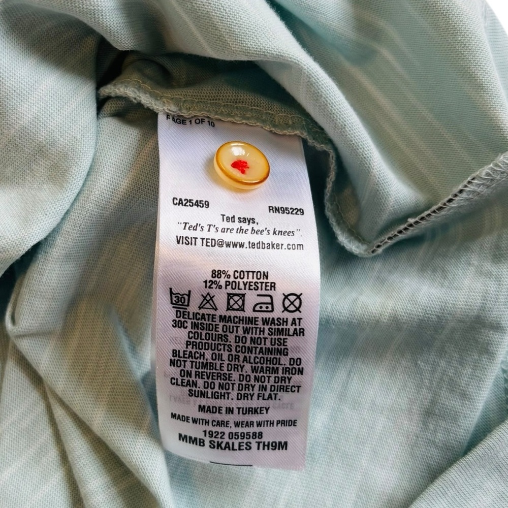 Ted Baker London T- shirt NWT - Picture 7 of 11